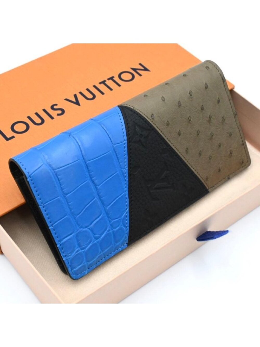 Louis Vuitton Exotic Wallet Portefeuille Brazza Multicolor